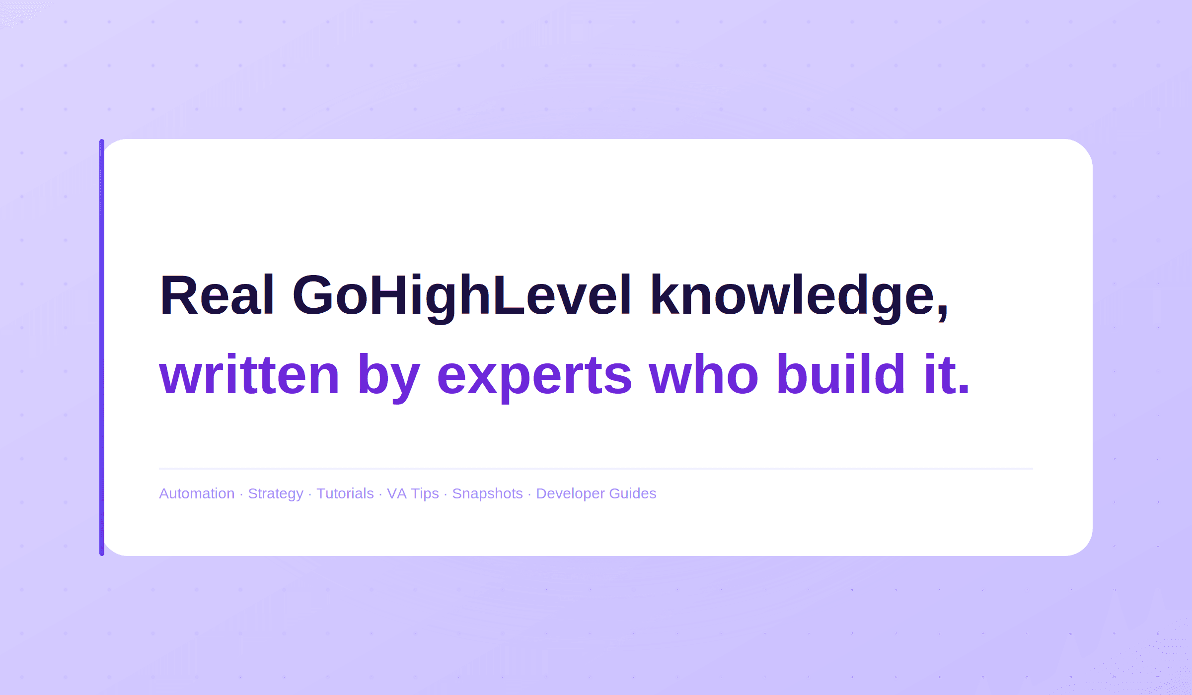 Featured blog content